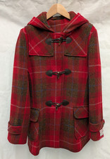 Ladies Red Tartan Harris Tweed