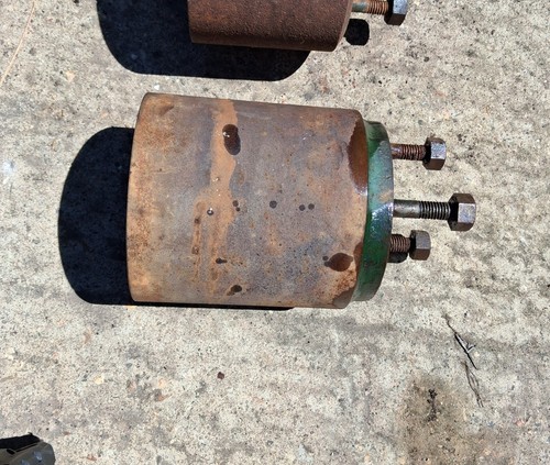 Flat belt pulley stationary - 6",