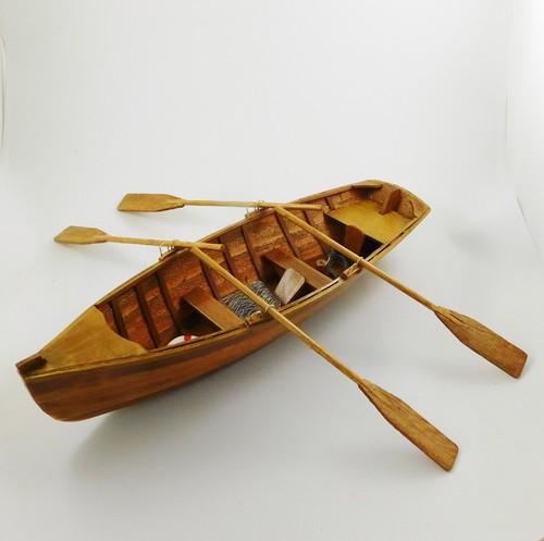 Two man rowing skiff - man,