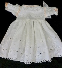 DRESS FOR ANTIQUE DOLL, DOLL