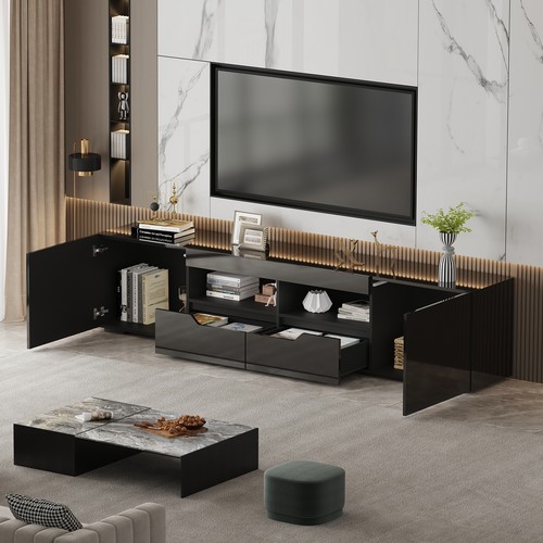 200cm modern unit - modern, stand