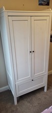 IKEA Sundvik Children's White Wardrobe. Used. Good Condition. Dismantled No Box