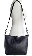 Leather Slouch Bag Crossbody