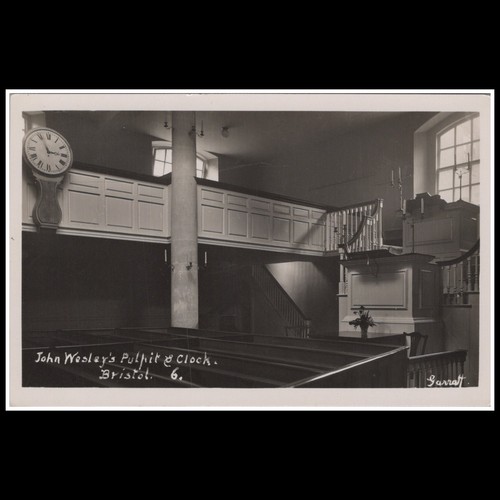 John wesley pulpit - wesley's, clock