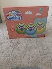 Kids Rainbow Bubble Machine