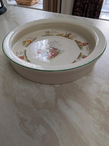 Vintage nursery rhyme pottery - nursery,