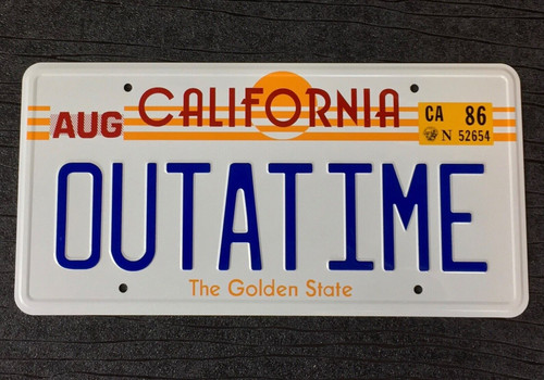 Back the future outatime - future,