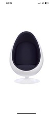 Vintage Retro Swivel Egg Chair