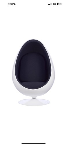 Vintage retro swivel egg - retro, chair