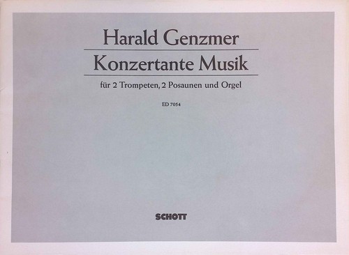 Konzertante musik gewv 420 2 - musik,