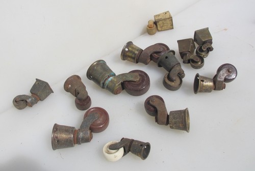 Victorian brass ceramic - brass, &