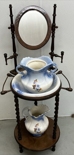 Antique wash basin stand - antique,