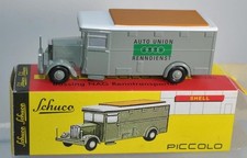 SCHUCO PICCOLO 1:90 - BUSSING RACE CAR TRANSPORTER - AUTO UNION