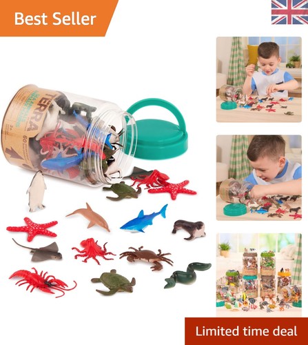 Realistic mini sea animals - sea,