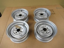 Ford Cortina mk1 Lotus Steels X4, suit Escort mk1, Cortina mk2, 13" x 5.5"