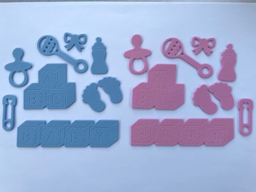 Die cuts baby boy girl - cuts,