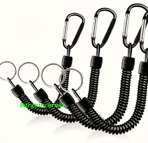 Spiral keyring stretchy key - spiral,