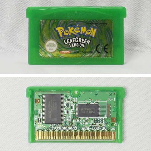 Pokémon leaf green - green,