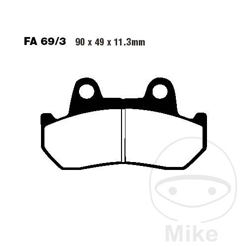 Ebc sintered brake - ebc, pads