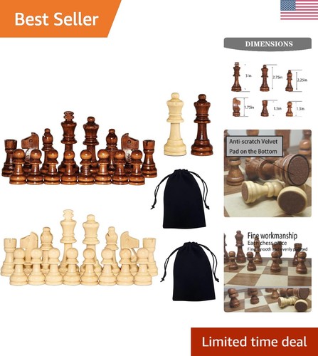Staunton style wooden - staunton, chess