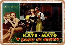 METAL SIGN - Song is Born (1948) 1 - Vintage Look