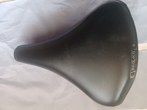 Brooks black leather bicycle - leather,