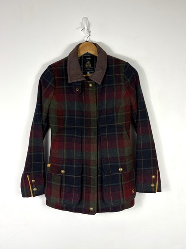 Joules fieldcoat red tweed - fieldcoat,