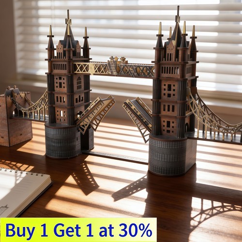 London bridge wooden puzzle - bridge,