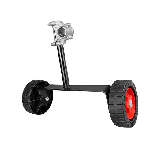 Lawn mower support wheel - lawn,