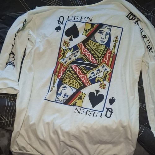 Men white queen - men's, of