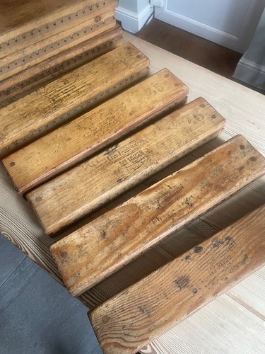 Vintage wooden cigar mold - vintage,