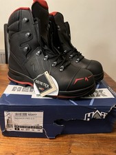 HAIX TREKKER PRO 2.0 WATERPROOF BLACK GORE-TEX SAFETY BOOTS UK9 S3 SRC NEW BOXED
