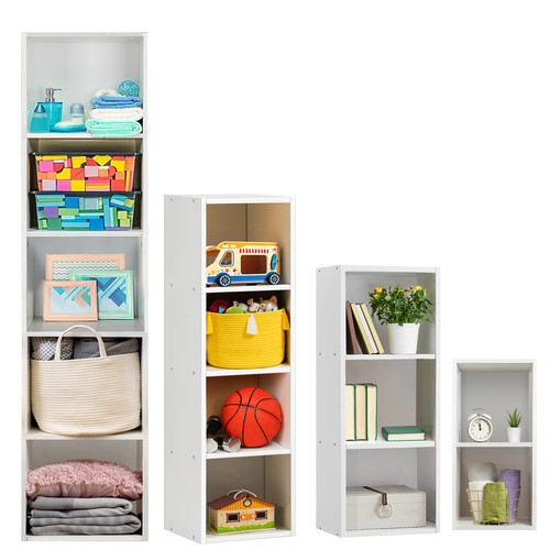 Cube 5 tier wooden - cube,