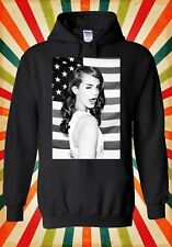 Lana Del Rey Pop Singer Star Song Men Women Unisex Top Hoodie Sweatshirt 728