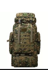Carp Fishing Rucksack Camo  80 Litre Luggage Tackle Fishing Holdall Rucksack
