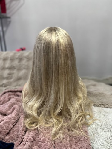 Blonde rooted full lace - 24”,