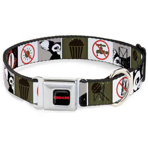 Dog collar wmvr gremlins text - wmvr-gremlins,