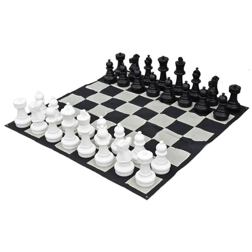 Giant chess set includes - 16",