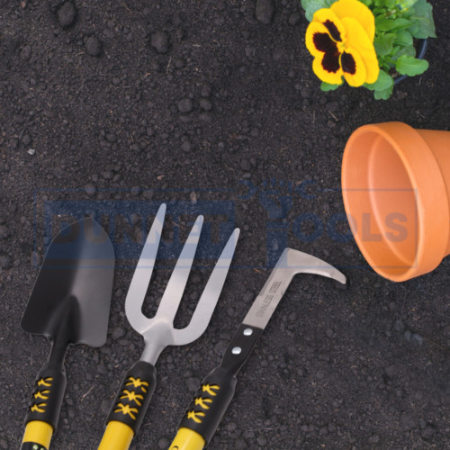 Garden tools trowel fork - fork, patio