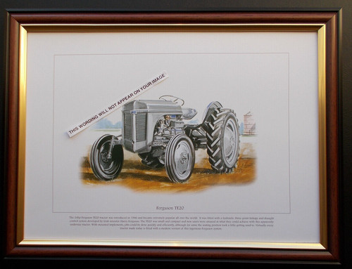 Ferguson te20 tractor - te20, print