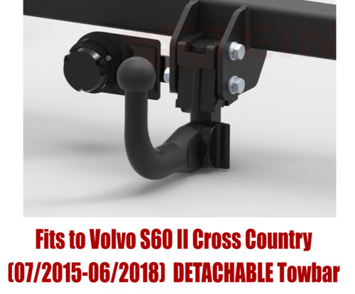 Detachable tow bar - tow, for