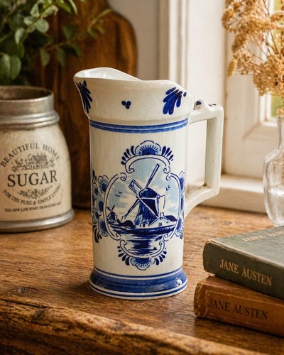 Vintage delft blue - vintage,