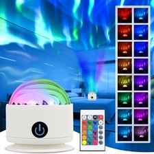 Northern Lights and Ocean Wave Projector 14-16 Colors projector sensory lights