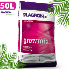 Plagron Growmix 50L Soil Plantsoil Perlite Prefertilized Substrate Indoor Growbox
