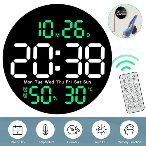 Led clock large digital - clock,