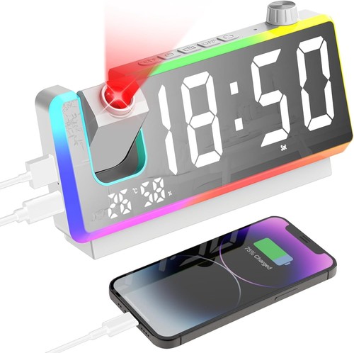 Projection alarm clock - projection,