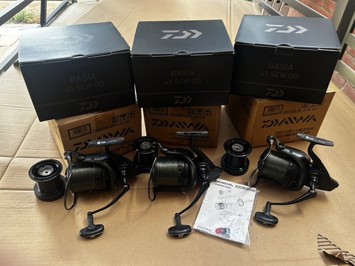 Daiwa basia scw - 45, reels