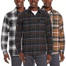 Orvis heavy weight flannel shirt with Hand Warming pockets 3 Colours New