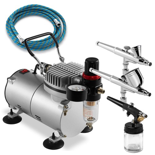 Dual action airbrush - kit, with