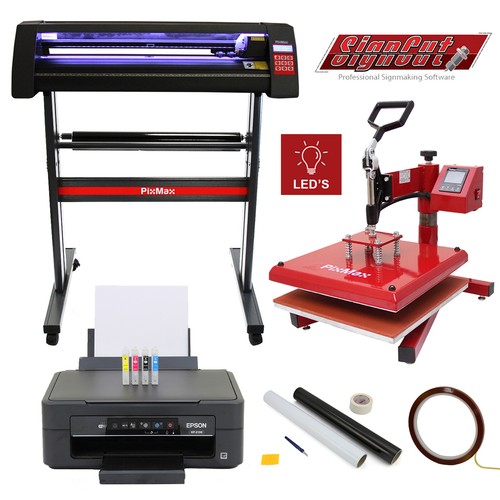 Swing heat press vinyl cutter - vinyl,